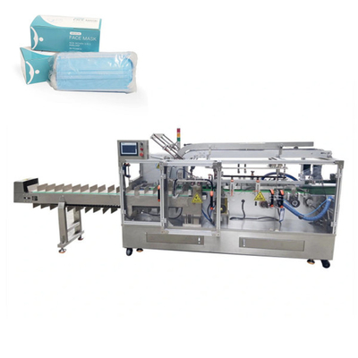 Mặt nạ Máy đóng gói hộp tự động Dây chuyền sản xuất hộp carton