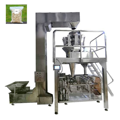Máy đóng gói sản phẩm thực phẩm 1000g hạt quay Túi làm sẵn Túi nằm ngang