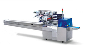 Máy đóng gói ngang pittông tự động với thiết bị chuyển phim