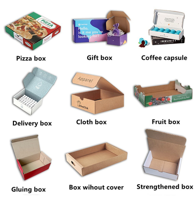 Thực phẩm Máy dán thùng carton tự động Máy làm hộp bánh Pizza các tông