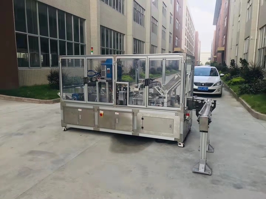 Máy đóng gói hộp tự động gấp nắp Máy làm hộp các tông