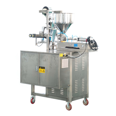 Máy chiết rót chất lỏng Ketchup Piston Máy chiết rót thể tích tương ớt nhỏ