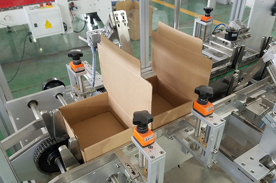 Máy định hình máy bay Máy lắp trường hợp tự động Máy gấp hộp sóng