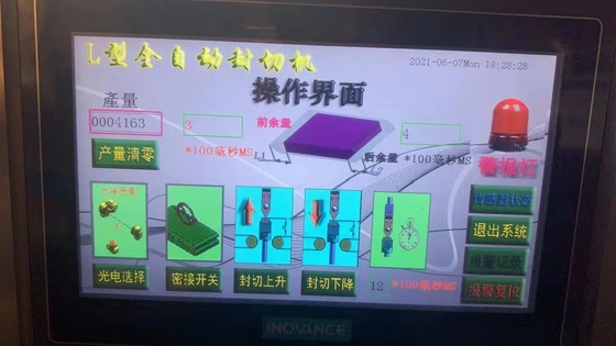 Máy đóng gói màng co POF PVC Máy đóng gói chai L Máy đóng gói đường hầm