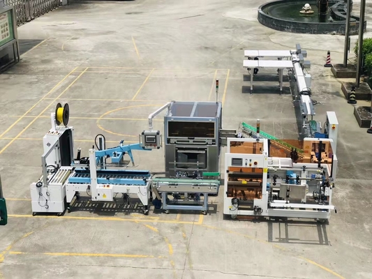 Máy đóng gói hộp tự động liên tục Máy đóng gói tự động