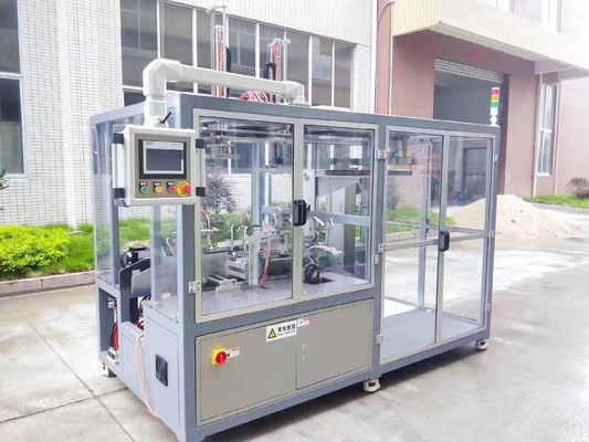 Máy đóng gói hộp tự động gấp nắp Máy làm hộp các tông