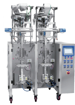 Máy đóng gói hạt tự động theo chiều dọc Double Lines Túi đựng đồ ăn nhẹ nhỏ